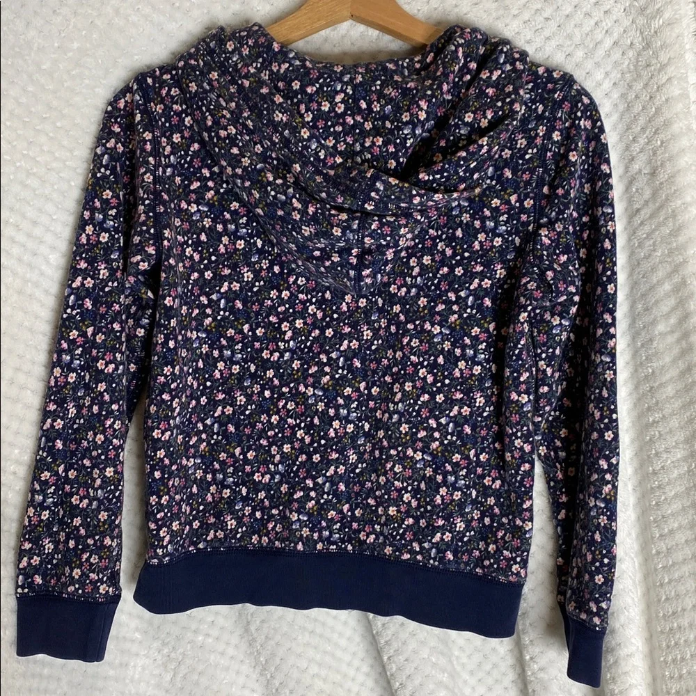 Polo Ralph Lauren Navy Floral Hoodie Jacket